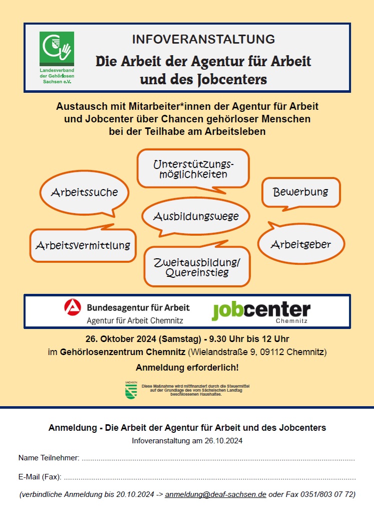 Info Arbeitsleben