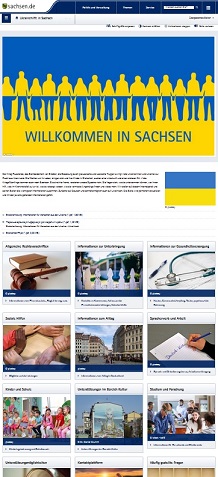 Flüchtlinge Homepage Freistaat